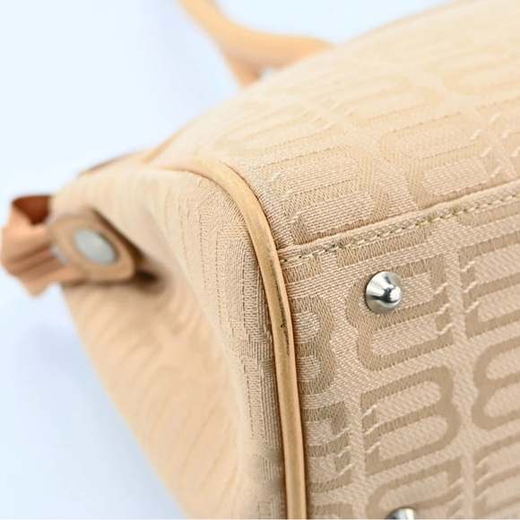 Authentic BALENCIAGA BB Logo Hand Tote Bag Canvas Leather ❤️🌹❤️ - Picture 10 of 16